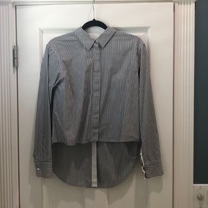 Rag & Bone hi-lo button down shirt, size Small.